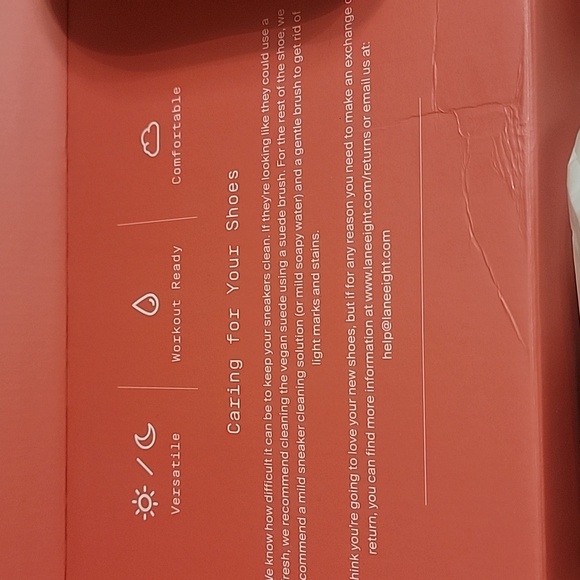 Lane eight running shoe size 8.5 womens 10 - Picture 7 of 7